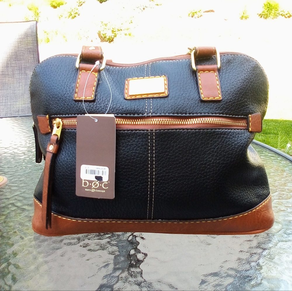 BOC Vegan Leather Shoulder Bag NWT